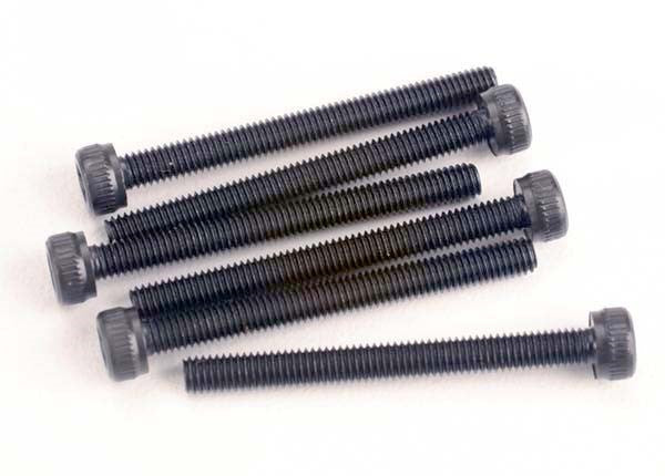 Traxxas 2557 - Screws 3x30mm cap-head machine (hex drive) (6)