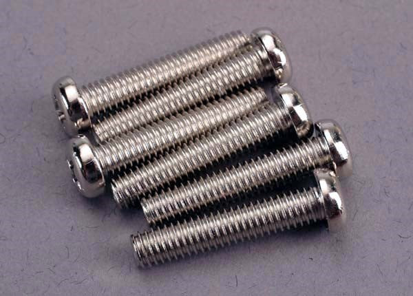 Traxxas 2570 - Screws 4x20mm roundhead machine (6)