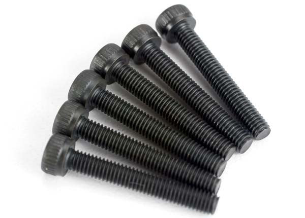 Traxxas 2585 - Screws 3x20mm cap-head machine (hex drive) (6)