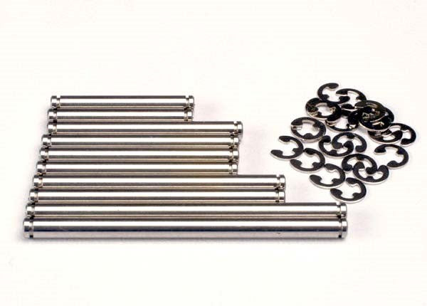 Traxxas 2739 - Suspension Pin Set Stainless Steel (W/ E-Clips)