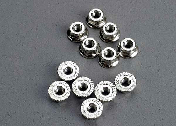 Traxxas 2744 - Nuts 3Mm Flanged (12)