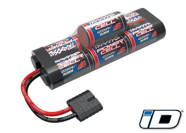 Traxxas 2951X - Series 4 NiMH 7-Cell 4200mAh Hump w/iD Connector