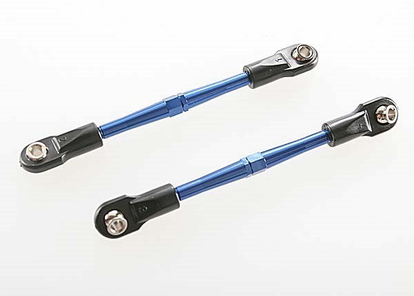 Traxxas 3139A - Turnbuckles Aluminum (Blue-Anodized) Toe Links 59mm (2) (assembled w/ rod ends & hollow balls) (requires 5mm aluminum wrench #5477)