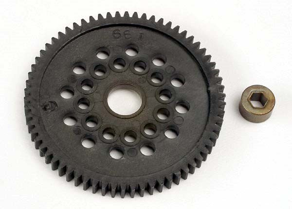 Traxxas 3166 - Spur gear (66-Tooth) (32-Pitch) w/bushing