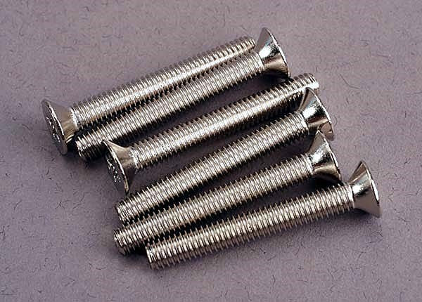 Traxxas 3169 - Screws 4x30mm countersunk machine (6)