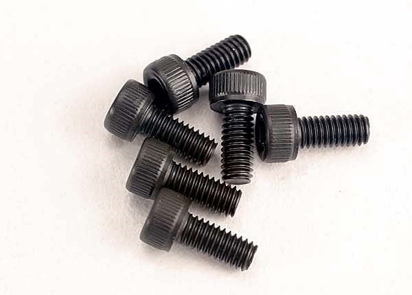 Traxxas 3215 - Screws 2.5x6mm cap-head machine (hex drive) (6)