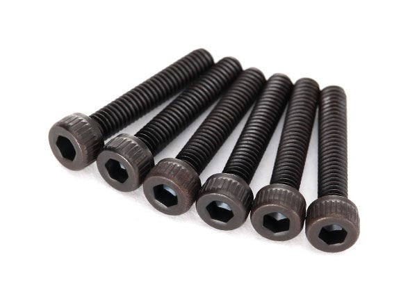 Traxxas 3234 - Screws 2.5x14mm cap-head machine (hex drive) (6)