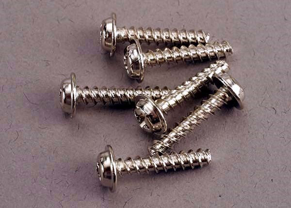 Traxxas 3288 - Screws 3X15Mm Washerhead Self-Tapping (6)