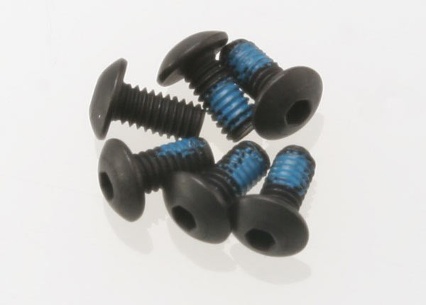 Traxxas 3347 - Screws 2.5x5mm button-head machine (hex drive) (6)