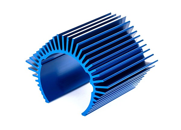 Traxxas 3362 Heat sink low profile Velineon 1200XL (aluminum blue-anodized)