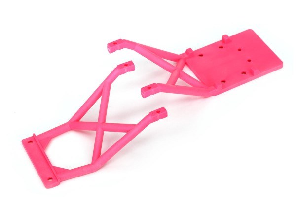 Traxxas 3623P - Skid Plates Front & Rear (pink)