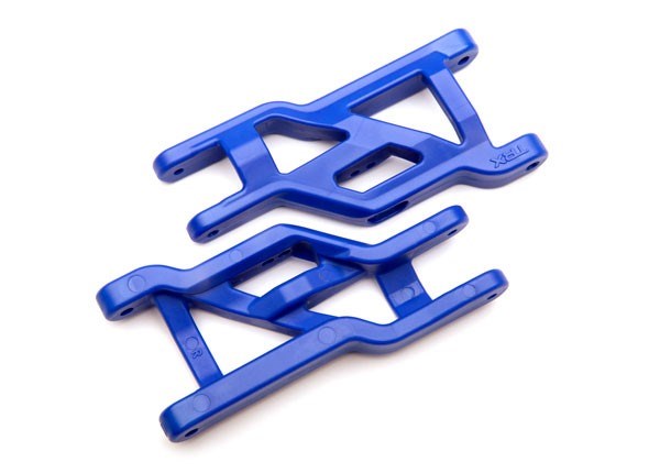 Traxxas 3631A - Suspension arms blue front heavy duty (2)