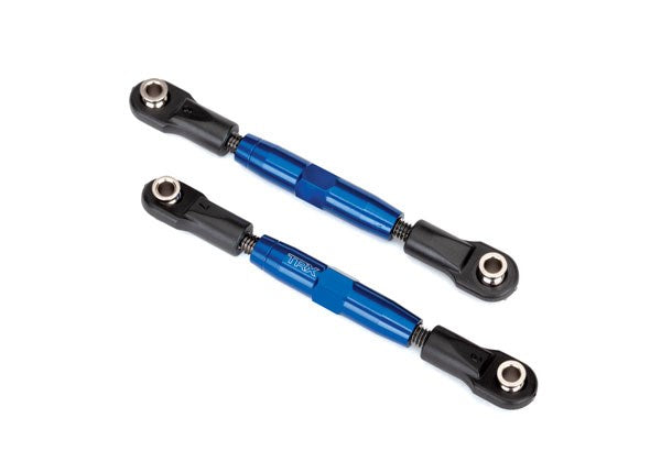 Traxxas 3643X Camber links front (TUBES blue-anodized 7075-T6 aluminum stronger than titanium)