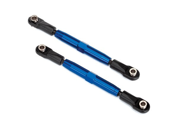 Traxxas 3644X Camber links rear (TUBES blue-anodized 7075-T6 aluminum stronger than titanium)