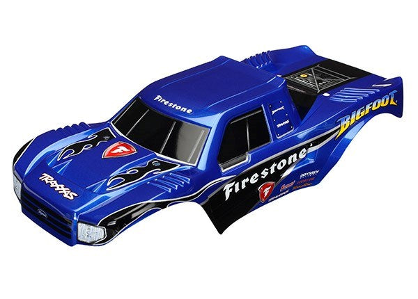 Traxxas 3658 - Body Bigfoot Firestone Officially Licensed Replica (Painted Decals Applied)