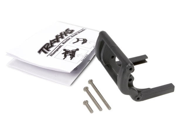 Traxxas 3677 - Wheelie bar mount (1)/ hardware (Stampede Rustler Bandit series)