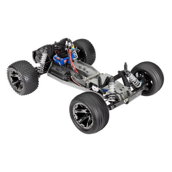 Traxxas 37076-74 - Rustler VXL: 1/10 2WD RTR Stadium Truck w/TSM (Magnum 272R Trans.)