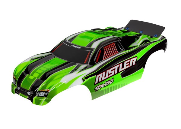 Traxxas 3750G RUSTLER BODY GREEN