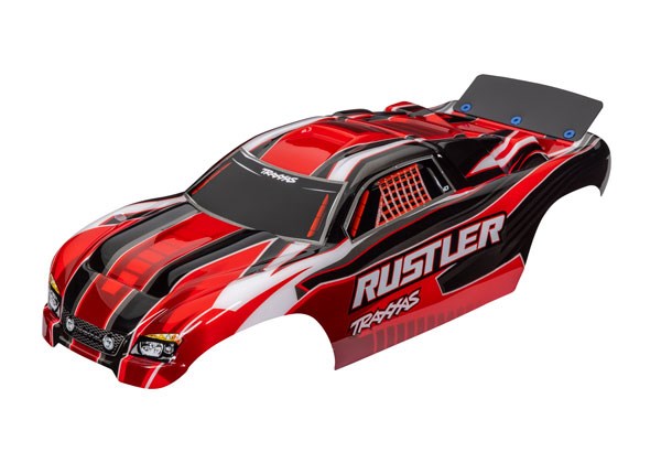 Traxxas 3750R RUSTLER BODY RED