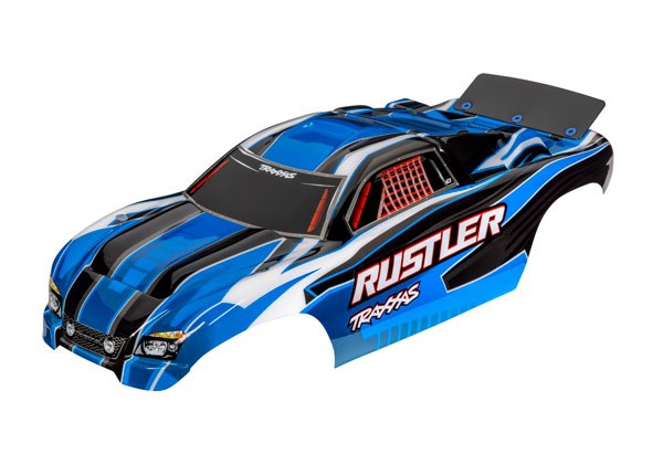 Traxxas 3750X RUSTLER BODY BLUE