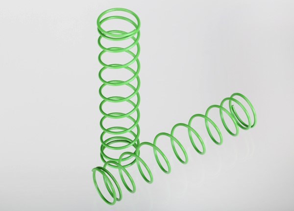 Traxxas 3757A - Springs green (rear) (2)