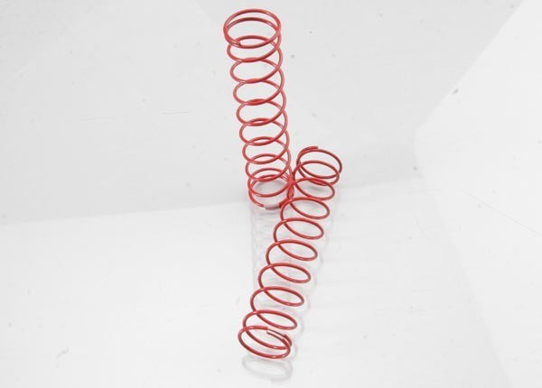 Traxxas 3757R - Springs Rear (Red) (2.9 Rate) (2)