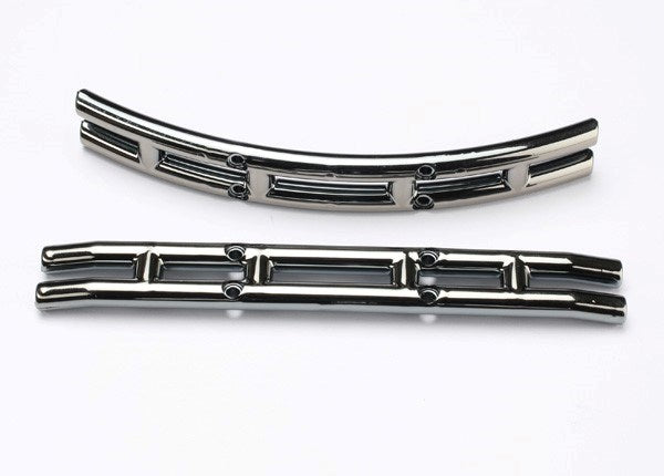 Traxxas 3926 - Bumpers Black Chrome (F&R)