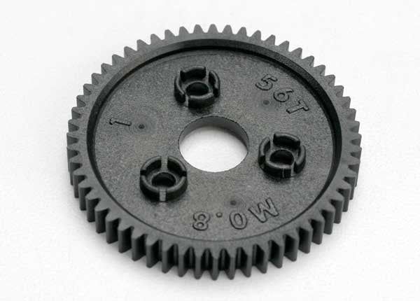 Traxxas 3957 - Spur gear 56-tooth (0.8 metric pitch compatible with 32-pitch)