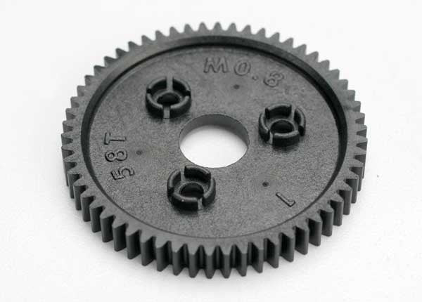 Traxxas 3958 - Spur gear 58-tooth (0.8 metric pitch compatible with 32-pitch)