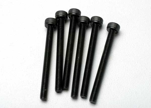 Traxxas 3964 - Screws 3X32Mm Cap-Head Machine (Hex Drive) (6)