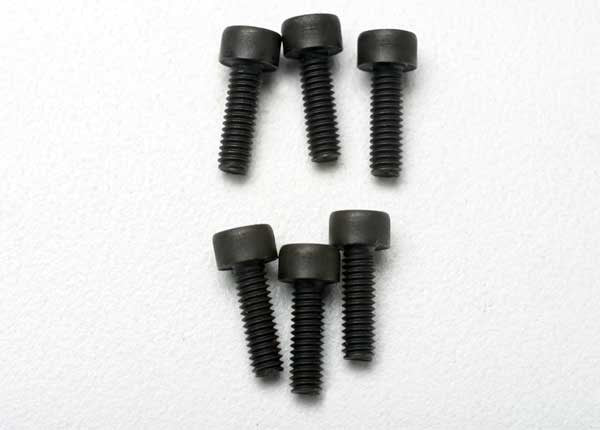 Traxxas 3965 - Screws 2.5x8mm Cap-Head Machine (6)