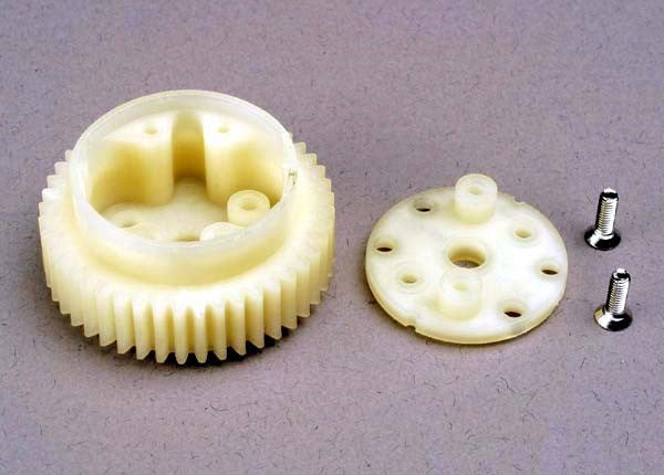 Traxxas 4181 - Differential Gear (45-Tooth)/ Side Cover Plate & Screws