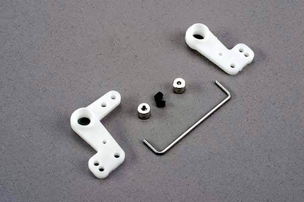 Traxxas 4343 - Bellcranks (l&r)/ 1.5mm wire draglink/ 1.5mm set screw collars (2)