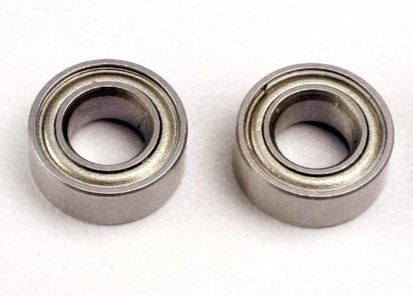 Traxxas 4609 - Ball bearings (5x10x4mm) (2) (metal shielded for clutch bell)
