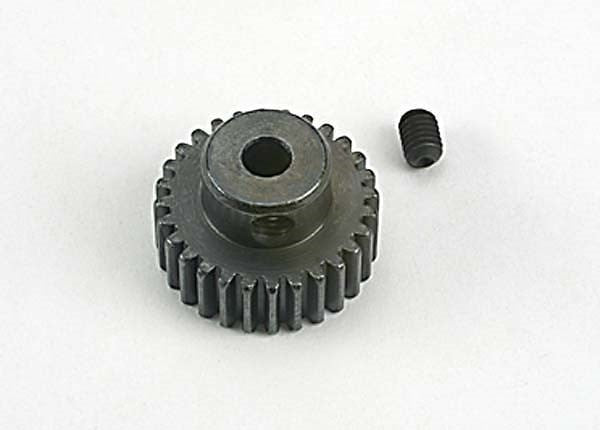 Traxxas 4728 - Gear 28-T pinion (48-pitch) (fits 3mm shaft)/ set screw