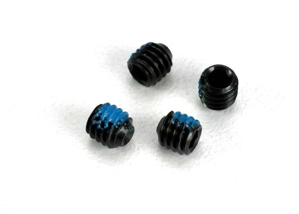 Traxxas 4897 - Screws set (grub) 4mm (6) (w/ threadlock)