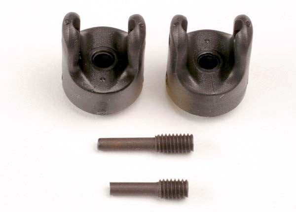 Traxxas 4927X - Transmission output yokes (Heavy-duty) (2)/ set screw yoke pins M4/10 (1) & M4/18.5 (1)