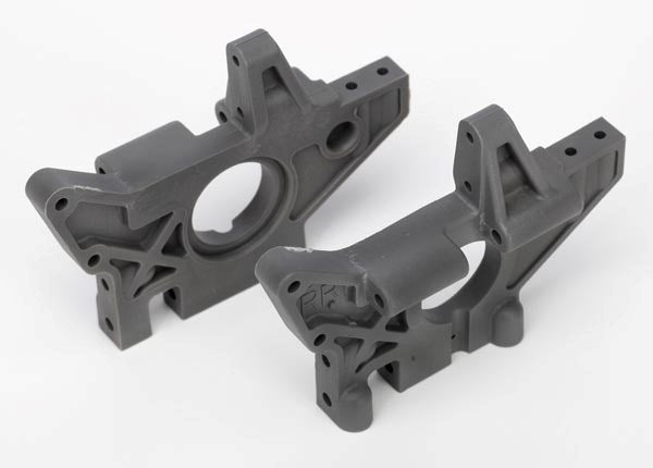 Traxxas 4929R - Bulkheads (L & R) (Rear) (Gray)