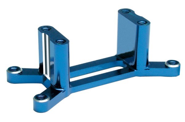 Traxxas 4960X - Engine Mount Machined 6061-T6 Aluminum (Blue) (W/ Scre