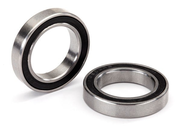 Traxxas 5107X Ball bearing black rubber sealed stainless (17x26x5) (2)