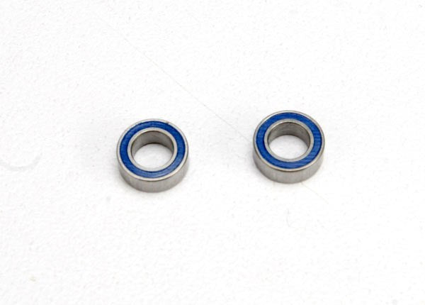 Traxxas 5124 - Ball bearings blue rubber sealed (4x7x2.5mm) (2)