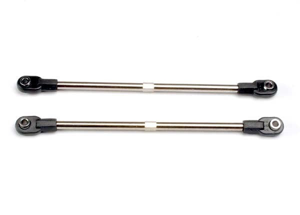 Traxxas 5138 - Turnbuckles 106mm (Front tie rods) (2) (Includes installed rod ends and hollow ball connectors)