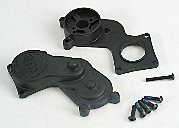 Traxxas 5275 - Housing set (inner outer)/ 3x12mmBCS (5)/ 3x20BCS (1)/ motor bushing (EZ-Start????????? 2)