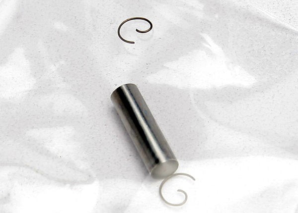 Traxxas 5291 - Wrist pin (1) Wrist Pin Clips(2) (TRX 3.3)