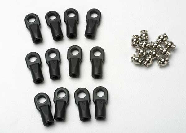 Traxxas 5347 - Rod Ends Revo (Large) With Hollow Balls (12)