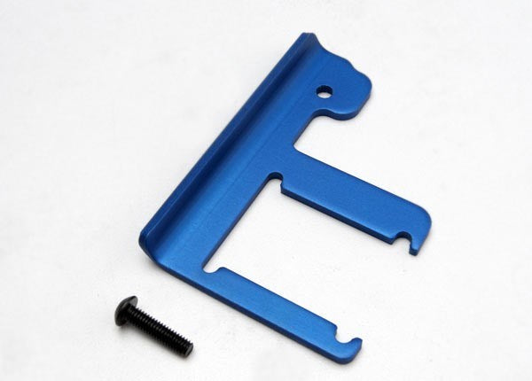 Traxxas 5361 - Chassis Brace Revo (3mm 6061-T6 Aluminum) (Blue-Anodized)/ 4x16mm BCS