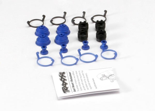 Traxxas 5378X - Pivot ball caps (4) dust boots rubber (4) dust plugs rubber (4) dust boot retainers