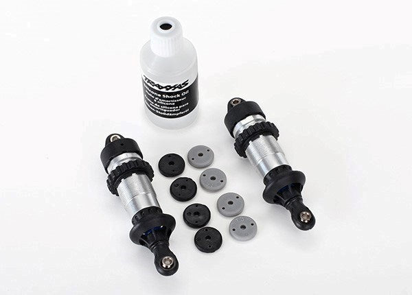 Traxxas 5460 - Shocks Gtr Aluminum (Assembled) (2) (Without Springs)