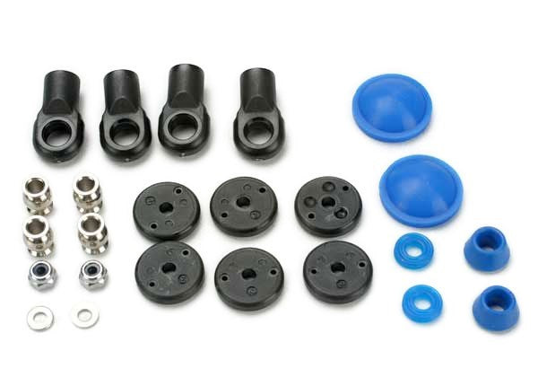 Traxxas 5462 - Rebuild kit GTR shock (x-rings bump stops bladders all pistons piston nuts shock rod ends) renews 2 shocks