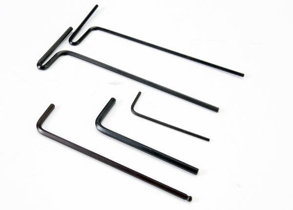 Traxxas 5476X - Hex wrenches; 1.5mm 2mm 2.5mm 3mm 2.5 ball